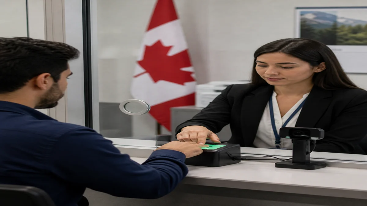 Canada Work Visa Biometrics Process: What to Expect