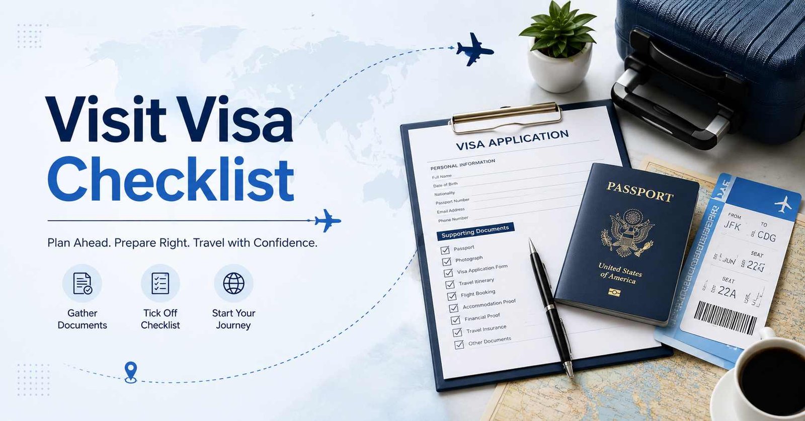 Visit Visa Checklist: Everything You Must Prepare Before Applying