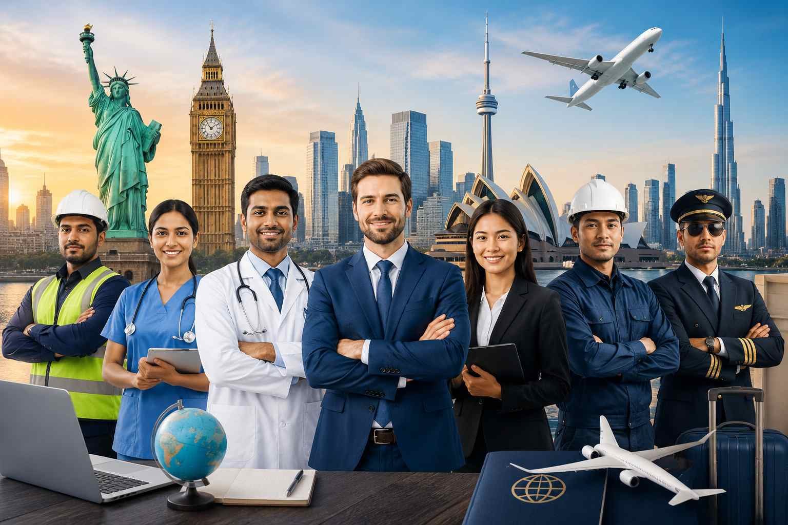 Highest Paying Jobs Abroad and How to Get a Work Visa for Them