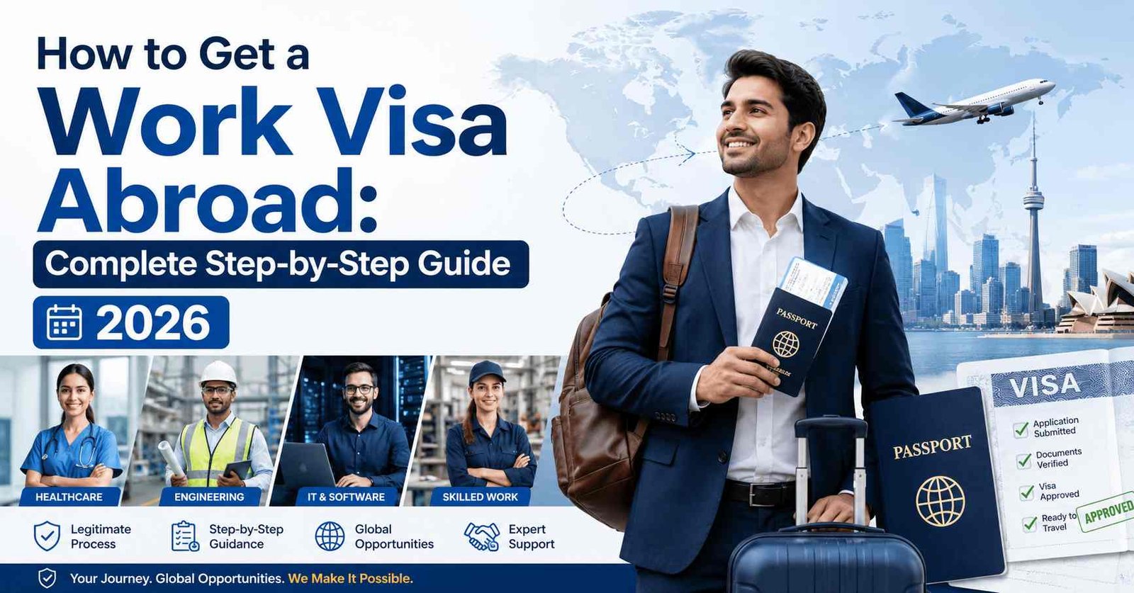 How to Get a Work Visa Abroad: Complete Step-by-Step Guide 2026