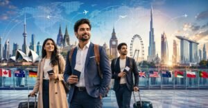 Top 10 Countries Offering Work Visa with Easy Approval for Indians