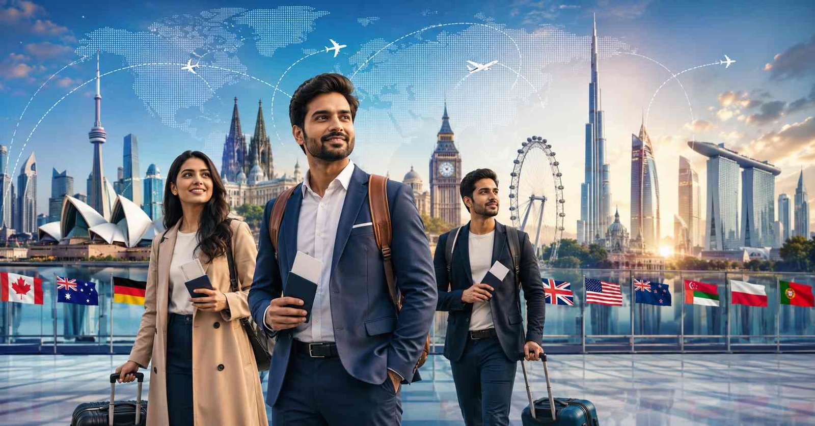 Top 10 Countries Offering Work Visa with Easy Approval for Indians in 2026